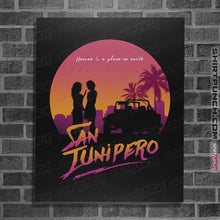 Load image into Gallery viewer, Shirts Posters / 4"x6" / Black Heaven is a Place on Earth