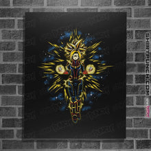 Load image into Gallery viewer, Shirts Posters / 4"x6" / Black Captain Saiyan