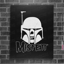 Load image into Gallery viewer, Shirts Posters / 4"x6" / Black Misfett