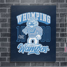 Load image into Gallery viewer, Secret_Shirts Posters / 4"x6" / Navy Whomping Wampas
