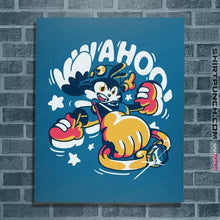 Load image into Gallery viewer, Secret_Shirts Posters / 4"x6" / Sapphire Wahoo!