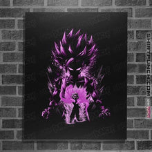 Load image into Gallery viewer, Shirts Posters / 4"x6" / Black Super Attack Gohan