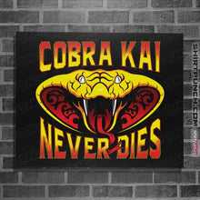 Load image into Gallery viewer, Secret_Shirts Posters / 4"x6" / Black Never Dies