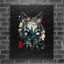 Load image into Gallery viewer, Daily_Deal_Shirts Posters / 4"x6" / Black The Forest Princess