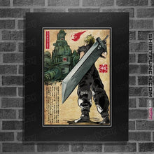 Load image into Gallery viewer, Daily_Deal_Shirts Posters / 4"x6" / Black Welcome Back To Midgar