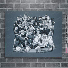 Load image into Gallery viewer, Shirts Posters / 4"x6" / Indigo Blue Fun With Old Friends