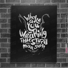 Load image into Gallery viewer, Shirts Posters / 4"x6" / Black Man Suit