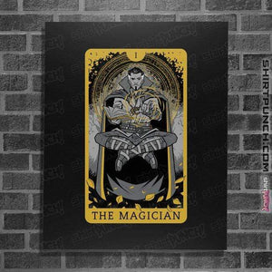 Shirts Posters / 4"x6" / Black The Magician Tarot