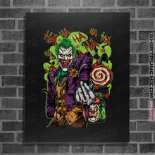 Load image into Gallery viewer, Secret_Shirts Posters / 4"x6" / Black The Joke