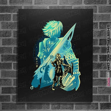 Load image into Gallery viewer, Daily_Deal_Shirts Posters / 4"x6" / Black Echoes of Zanarkand