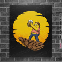 Load image into Gallery viewer, Daily_Deal_Shirts Posters / 4"x6" / Black Beerney