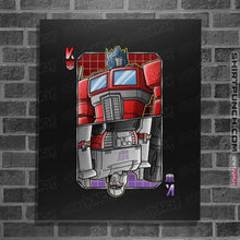 Load image into Gallery viewer, Shirts Posters / 4"x6" / Black King Autobot