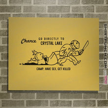 Load image into Gallery viewer, Daily_Deal_Shirts Posters / 4"x6" / Daisy Go To Camp Crystal Lake