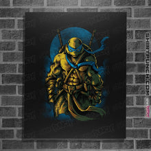 Load image into Gallery viewer, Shirts Posters / 4"x6" / Black Leonardo