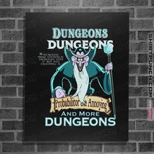 Load image into Gallery viewer, Daily_Deal_Shirts Posters / 4"x6" / Black Triple D’s Probabilitor