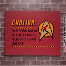 Load image into Gallery viewer, Shirts Posters / 4"x6" / Red Red Shirt Guy