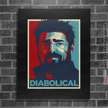 Load image into Gallery viewer, Daily_Deal_Shirts Posters / 4"x6" / Black Diabolical
