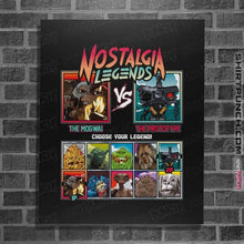 Load image into Gallery viewer, Daily_Deal_Shirts Posters / 4"x6" / Black Nostalgia Legends