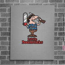 Load image into Gallery viewer, Daily_Deal_Shirts Posters / 4"x6" / Sports Grey Little Boomsticks