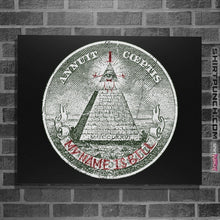 Load image into Gallery viewer, Shirts Posters / 4"x6" / Black My Name Is Bill