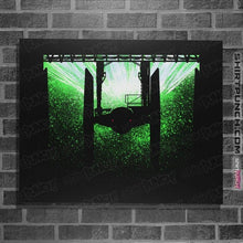 Load image into Gallery viewer, Daily_Deal_Shirts Posters / 4"x6" / Black Cosmic Storm