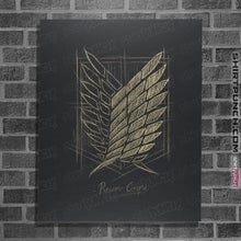 Load image into Gallery viewer, Shirts Posters / 4"x6" / Dark Heather The Survey Corps