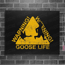 Load image into Gallery viewer, Shirts Posters / 4"x6" / Black Goose Life