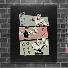 Load image into Gallery viewer, Secret_Shirts Posters / 4"x6" / Black Final Fight