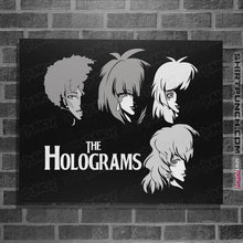 Load image into Gallery viewer, Secret_Shirts Posters / 4"x6" / Black The Holograms Secret Sale