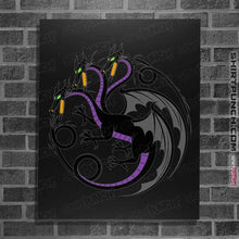 Load image into Gallery viewer, Daily_Deal_Shirts Posters / 4"x6" / Black House Maleficent
