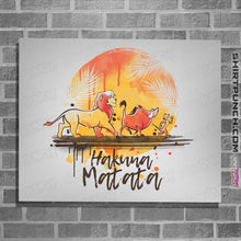 Load image into Gallery viewer, Shirts Posters / 4"x6" / White No Worries Watercolor