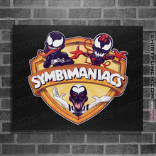 Load image into Gallery viewer, Shirts Posters / 4"x6" / Black Symbimaniacs