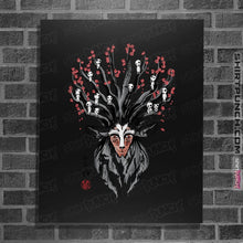 Load image into Gallery viewer, Shirts Posters / 4"x6" / Black The Deer God Sumie
