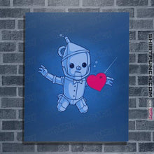 Load image into Gallery viewer, Shirts Posters / 4"x6" / Royal Blue Neverheart