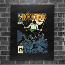 Load image into Gallery viewer, Daily_Deal_Shirts Posters / 4"x6" / Black Pirate Hunter