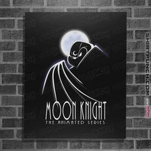 Load image into Gallery viewer, Secret_Shirts Posters / 4"x6" / Black Moon Knight The Animated Series