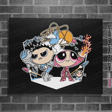 Load image into Gallery viewer, Secret_Shirts Posters / 4"x6" / Black Shark & Lava