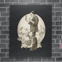 Load image into Gallery viewer, Shirts Posters / 4"x6" / Dark Heather Monster Hug
