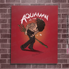 Load image into Gallery viewer, Shirts Posters / 4"x6" / Red Arthur Curry VS The World