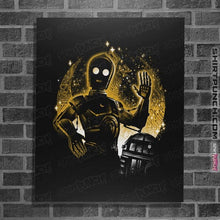 Load image into Gallery viewer, Shirts Posters / 4"x6" / Black Human-Cyborg Relations