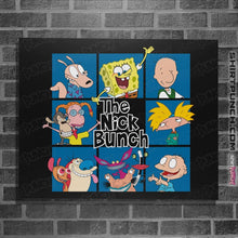 Load image into Gallery viewer, Shirts Posters / 4"x6" / Black The Nick Bunch