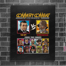 Load image into Gallery viewer, Shirts Posters / 4"x6" / Black Connery Combat