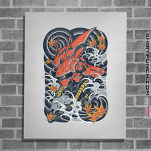 Load image into Gallery viewer, Shirts Posters / 4"x6" / White Char's Counterattack