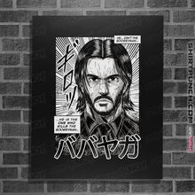 Load image into Gallery viewer, Shirts Posters / 4"x6" / Black Babayaga