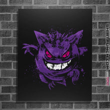 Load image into Gallery viewer, Shirts Posters / 4"x6" / Black Ghost Behind The Shadows