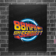 Load image into Gallery viewer, Shirts Posters / 4"x6" / Black Serious Shit