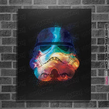 Load image into Gallery viewer, Daily_Deal_Shirts Posters / 4"x6" / Black Galactic Stormtrooper