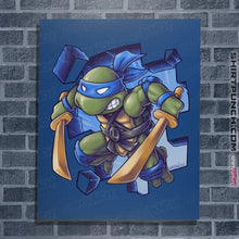 Load image into Gallery viewer, Daily_Deal_Shirts Posters / 4&quot;x6&quot; / Royal Blue Toy Leo

