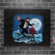 Load image into Gallery viewer, Daily_Deal_Shirts Posters / 4&quot;x6&quot; / Black Wade And Logan
