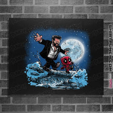 Load image into Gallery viewer, Daily_Deal_Shirts Posters / 4"x6" / Black Wade And Logan